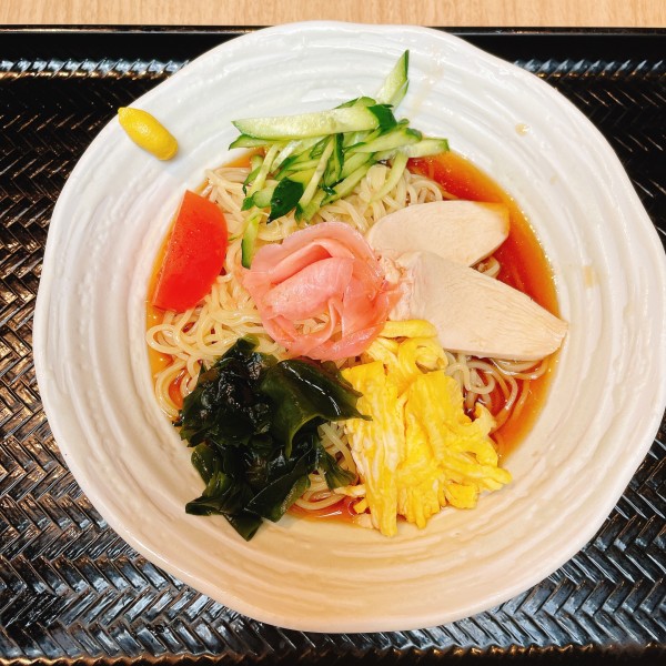 「冷やし中華」@麺処 直久 晴海トリトン店の写真