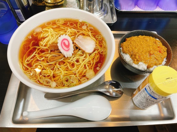 「中華蕎麦+本日の丼もの」@中華蕎麦 きよしの写真