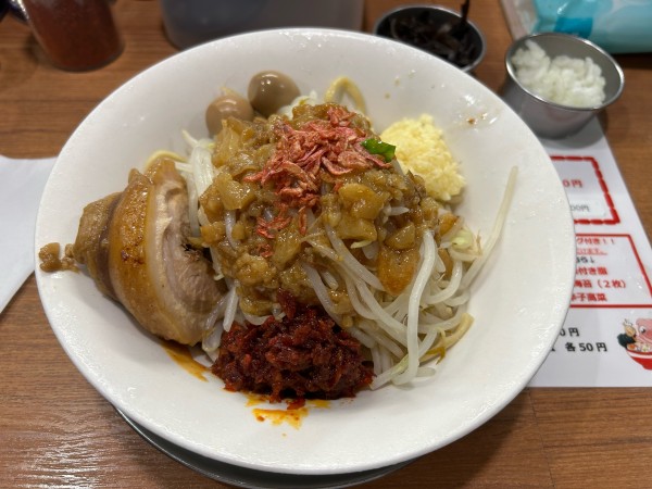 「海老味噌冷やしぶぅさん」@ラーメン ぶぅさんの写真