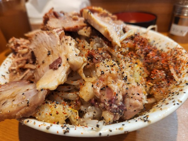 「汁なし　8/23」@ラーメン 池田屋 高田馬場店の写真