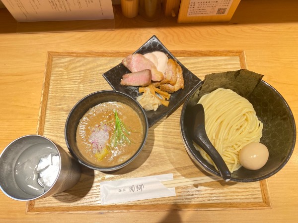 「特製つけ麺」@麺屋 周郷 新橋店の写真