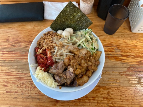 「冷やし中華1150円」@ラーメン赤沼の写真