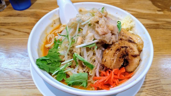 「【限定】冷やし味噌ラーメン」@自家製麺88の写真