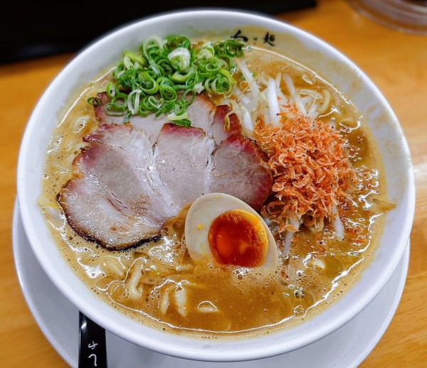 「濃厚！えび味噌󠄀ラーメン【限定】」@麺屋 白神の写真