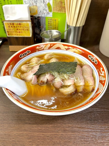 「チャーシューワンタン麺」@支那ソバ かづ屋の写真
