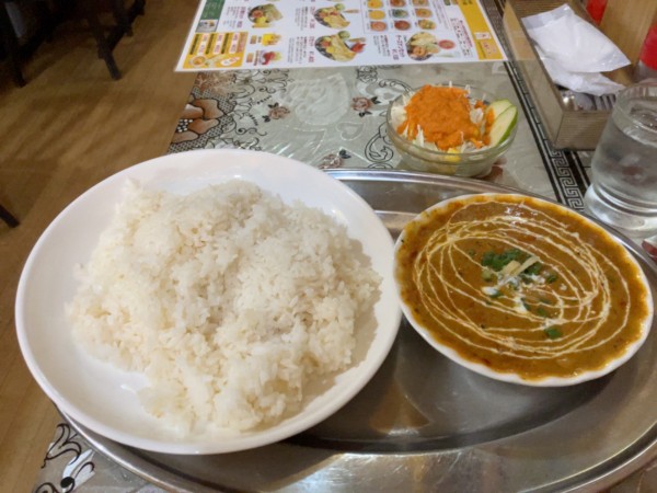 「Aセット(キーマカレー)¥850」@成増キッチンの写真