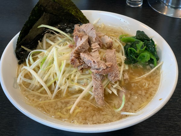 「ネギラーメン（小）」@ラーメンショップ 福橋店の写真
