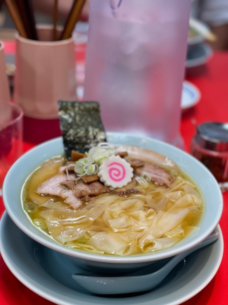 「ワンタンチャーシュー麺」@麻布 チャーシュー軒の写真
