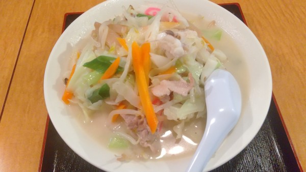 「ちゃんぽん・並、麺半分(¥830)」@グラバー亭の写真