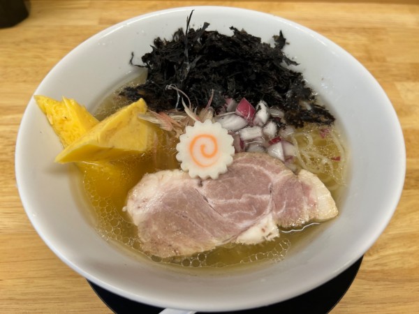 「【限定】山海エソ冷やし 1000円」@煮干しそば 麺屋 春風の写真