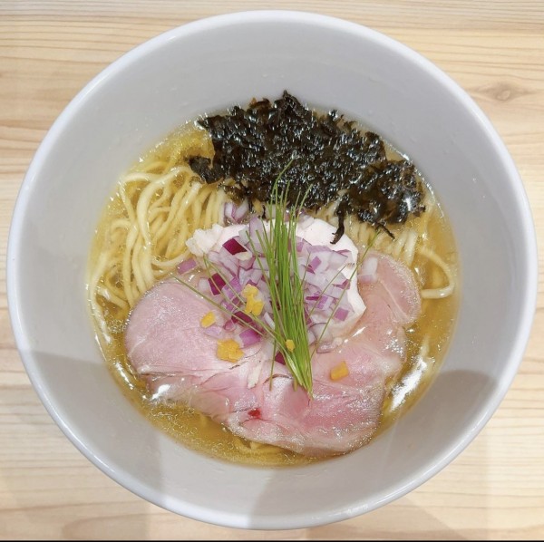 「青森拉麺白（塩）」@拉麺·餃子 花秀の写真
