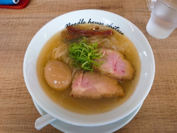 「天日塩 煮玉子」@麺庵ちとせの写真