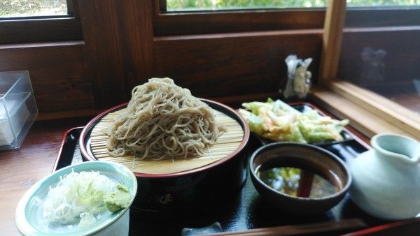 「もりそば大盛り・かき揚げ」@露伴の写真