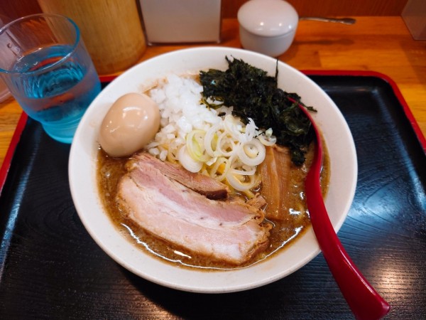 「濃厚煮干し味噌ラーメン」@味噌麺処 花道庵の写真