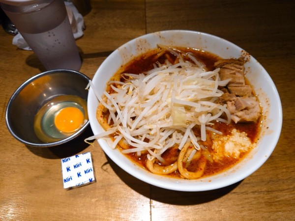 「【限定】ヒーハーラーメン 少なめ」@MEN YARD FIGHTの写真