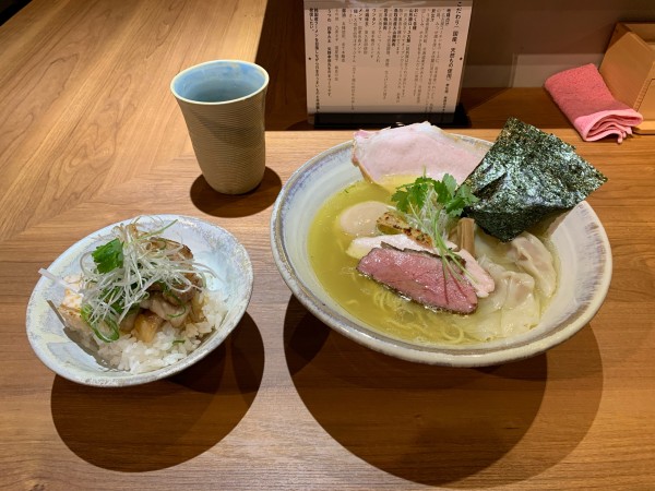 「特上塩ラーメン」@Japanese Ramen 五感の写真