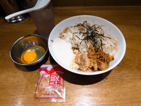 「汁なし 少なめ」@MEN YARD FIGHTの写真