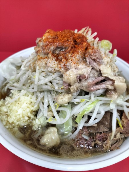 「ラーメン小￥９００」@ラーメン二郎 柏店の写真