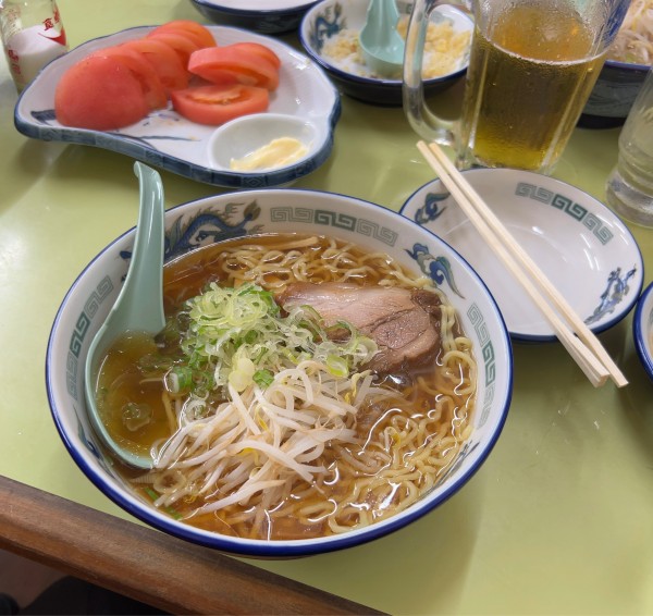 「醤油ラーメン」@ラーメン処 田川 角盤町店の写真