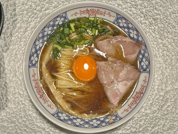 「地鶏醤油soba」@鶏soba座銀 神楽坂東京本店の写真