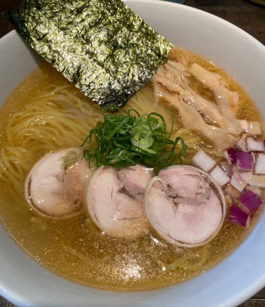 「【限定】イシモチ煮干の冷やし麺(塩)　１０００円」@十人十色の写真