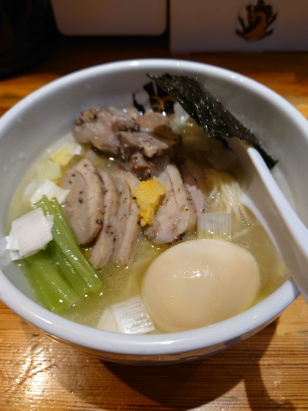 「特製鴨中華そば 塩」@満鶏軒の写真