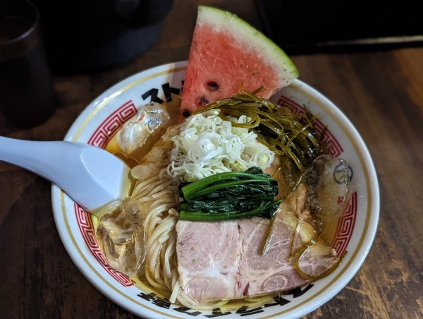 「10周年限定冷しスライダー【シン真昆布スライダー】」@ストライク軒の写真