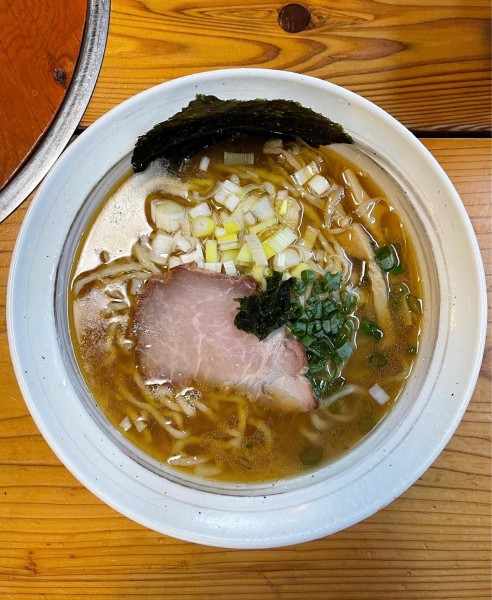 「煮干し中華そば」@はりけんラーメン 南店の写真