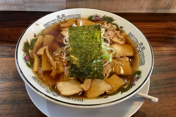 「空肉盛(太麺)」@麺処 空山 坂下店の写真