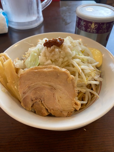 「まぜそば」@麺屋 狼の写真