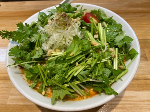 「冷やし担々麺＋パクチー」@中華ソバ ビリケンの写真