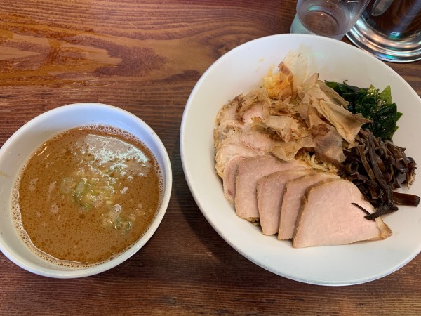 「アブラオンつけ麺肉増し」@良温(Ra-on)の写真