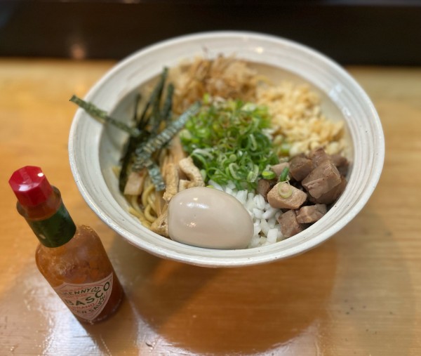 「味玉まぜそば」@讃岐ラーメン 香麦の写真