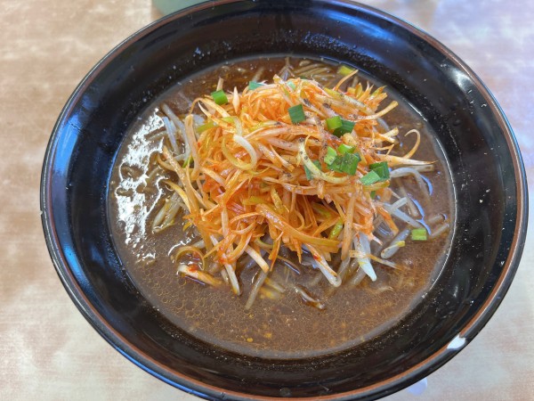「大盛たいわんラーメン 辛味ネギ」@くるまやラーメン 妙典店の写真