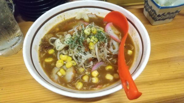 「鳥取カレーちゃんぽん小780円」@炭火焼鳥とジンギスカン北の大地の写真