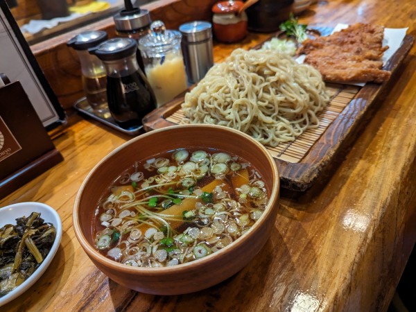 「ぱいくーつけめん中盛」@新高揚の写真