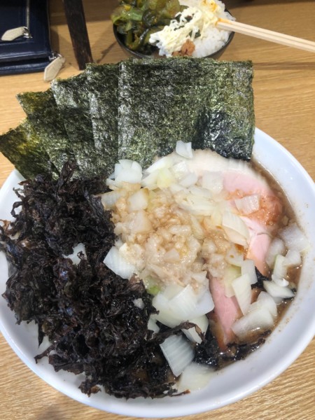 「燕三条背脂×家系」@横浜家系ラーメン 蓮の写真