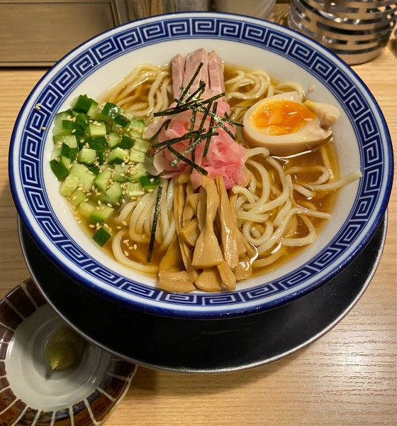 「期間限定「流。のヒヤチュウ」¥1100」@煮干そば 流。の写真