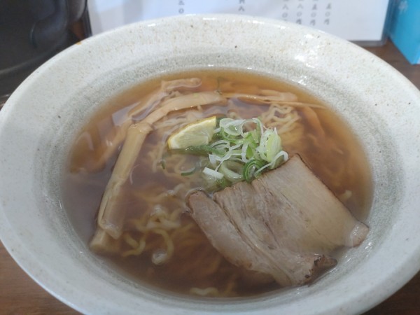 「朝ラーメン680円」@中華そば 一歩の写真