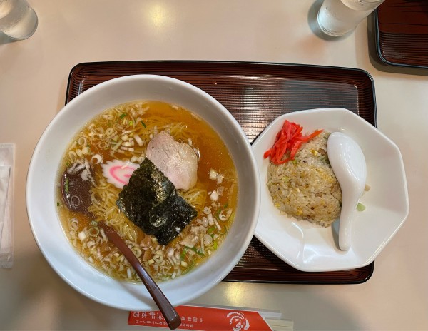 「ラーメン+半チャーハン」@東洋軒 本店の写真