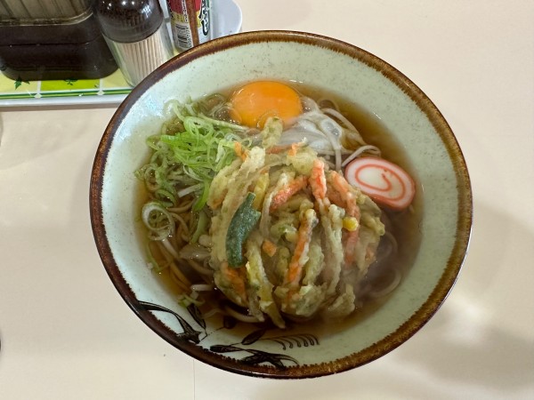 「天玉そば(510円)」@駅前の写真