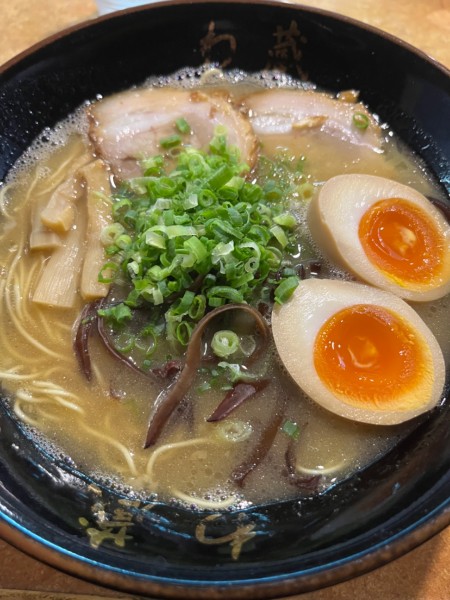 「味玉ラーメン」@博多とんこつラーメン わ蔵 中目黒店の写真