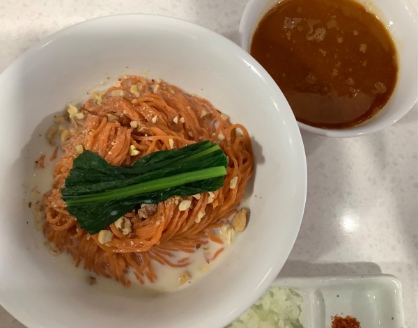 「[限定]坦々つけ麺」@ラーメン星印の写真