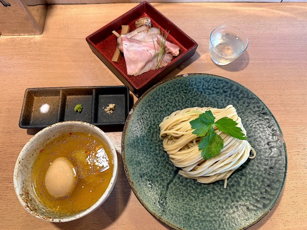 「特製塩つけ蕎麦」@支那蕎麦屋 藤花の写真