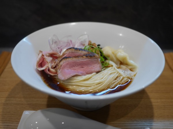 「夏アジ煮干しの冷やし醤油」@RAMEN MATSUIの写真