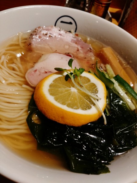 「冷やしイリコそば」@中華そば 二階堂の写真