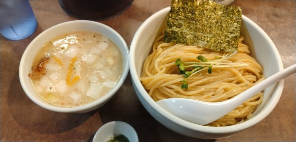 「濃厚ホタテつけそば(大盛)」@NOODLE VOICEの写真