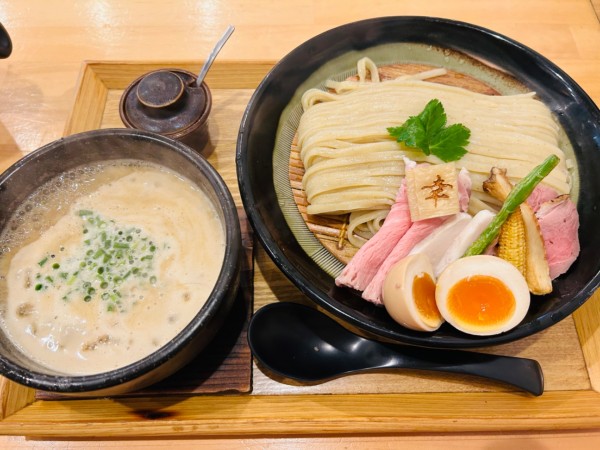 「【濃厚つけ麺】 魚介つけ麺 特製盛り」@麺家 幸先坂の写真