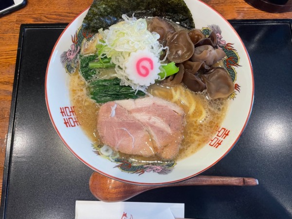 「【限定】牛と鶏の中華蕎麦1,000円」@中華蕎麦 きつねの写真