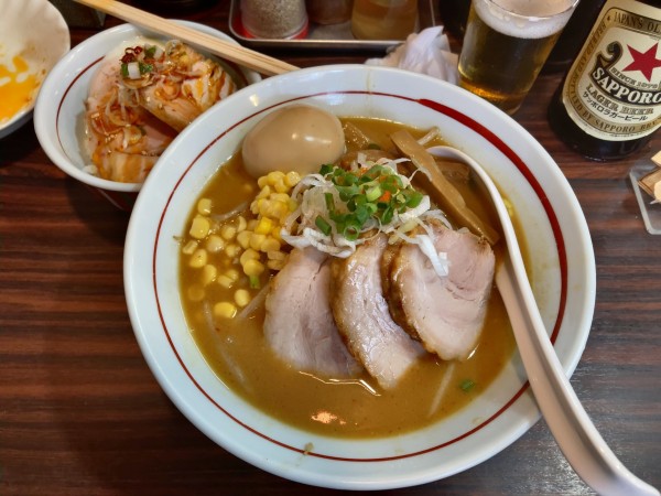 「あけどや味噌らーめん」@らー麺 あけどやの写真